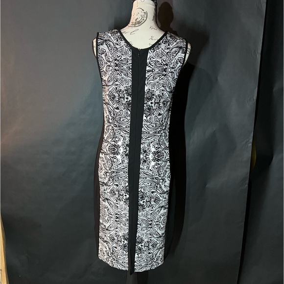 Black & White color block dress - Picture 3 of 5